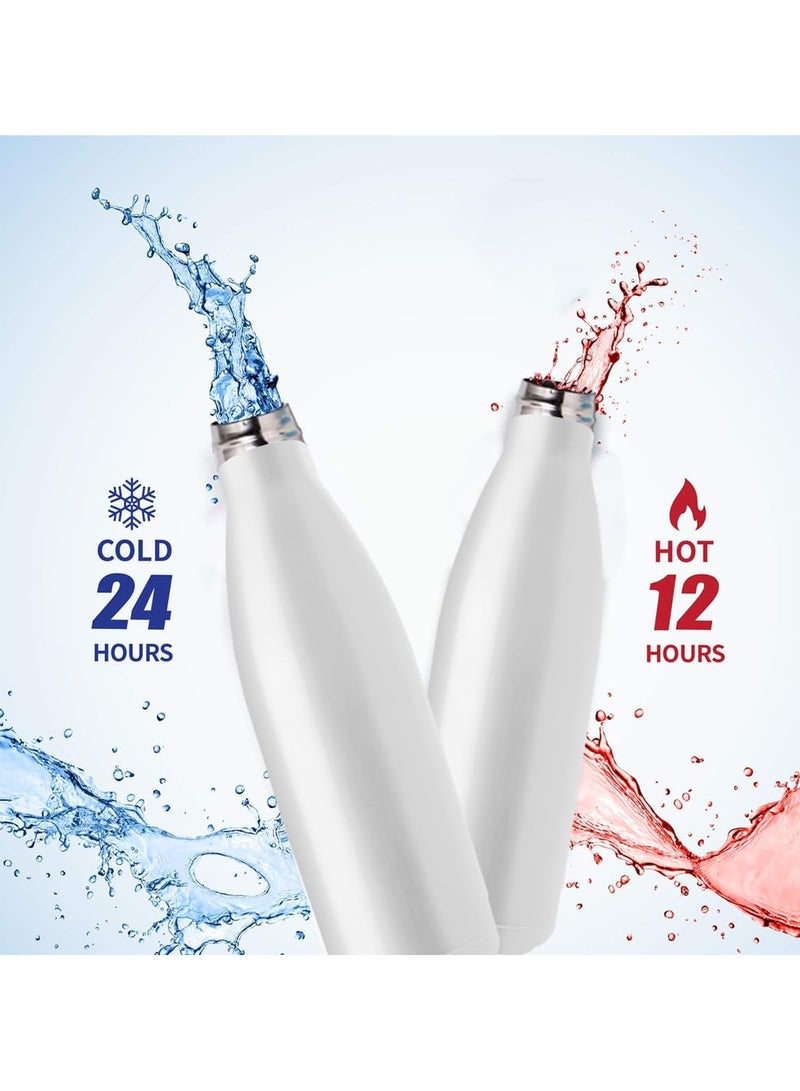 Sport Bottle Stainless Steel Double Wall Insulated Vacuum Flask for Hot & Cold Drinks - Leak-proof Design, Eco-friendly Choice - Ideal for Gym, Hiking, and Everyday Use  - Image 4