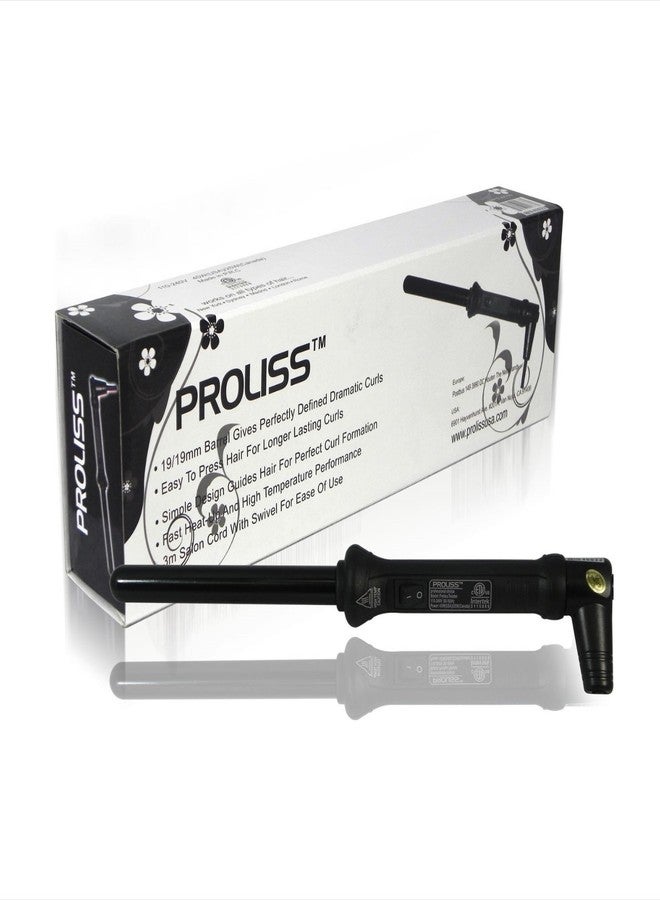 Proliss Curling Wand, Black, 19mm, 1 Pound