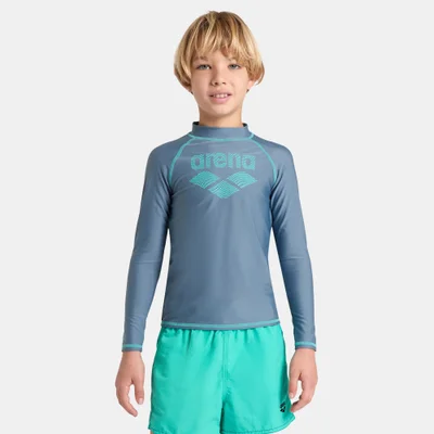 arena Kids' Graphic Swimming Rashguard