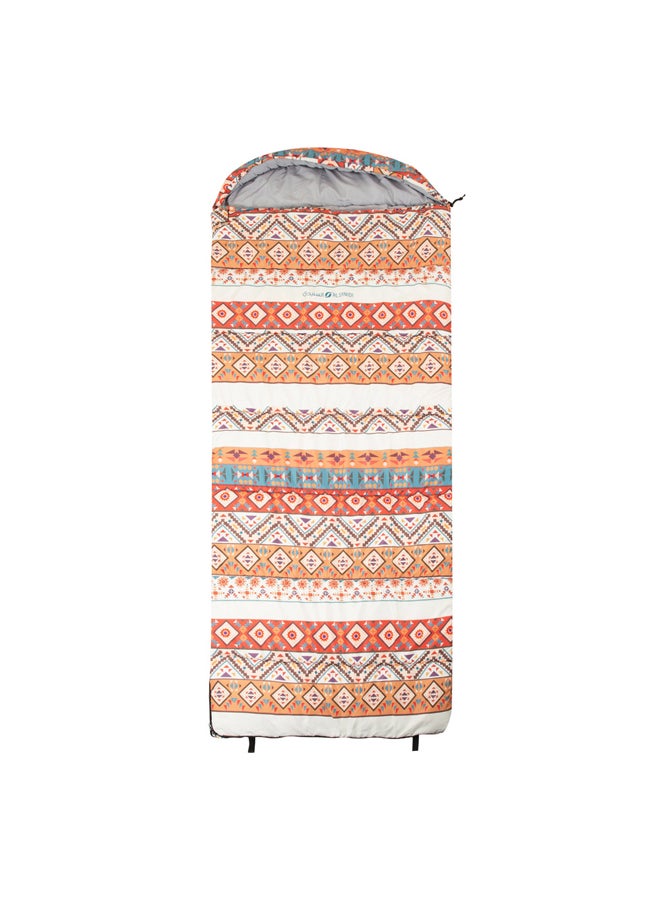 AL SANIDI حقيبة نوم للتخييم، بيج، حجم 195*90 سم - Image 1