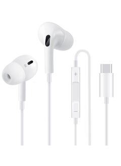 USB C Headphone, Type C Earbuds Wired Earphones with Microphone and Volume Control,in-Ear Earbud Noise Isolating for Google Pixel Oneplus Samsung Galaxy iPad Pro and MacBook