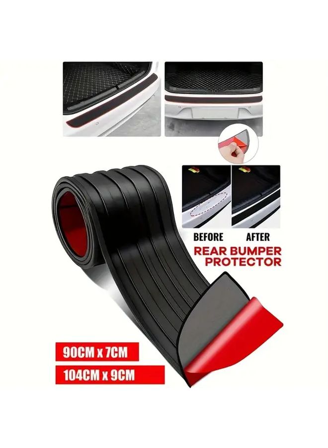 Rubber Car Door Edge Protector Bumper Guard 40.94 Inch Anti Scratch Easy Install - Image 3