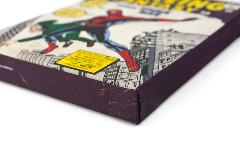 سبايدر مان Marvel Comics Spider-Man Fantasy Fantasy #15 Comic Book Canvas Art | ملصق Spider-Man القابل للتحصيل | تبلغ مساحتها 9 × 5 بوصات - Image 2