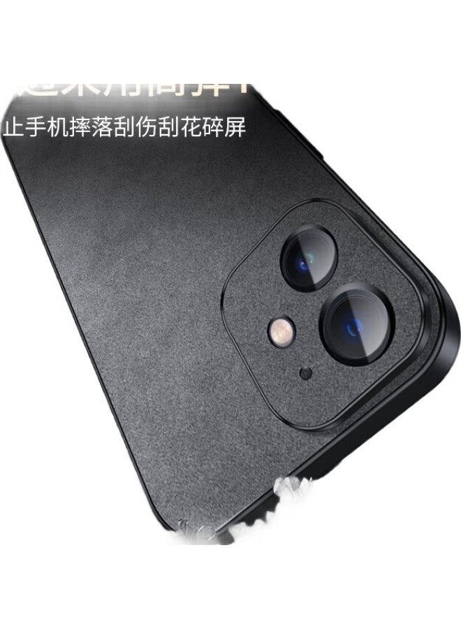 Shangsu Iphone 12 Case, Apple 12 Protective Cover, Shockproof, Full Lens Protection, Soft Shell, Simple Luxury, Lambskin Silicone, Twelve Outer Shell, Women'S And Men'S Leather Case, Gray - Image 3