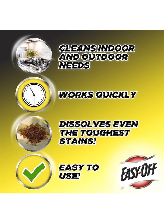 Easy Off رذاذ منظف مزيل الدهون الثقيل، مزيل دهون المطبخ، 32 أونصة - Image 4