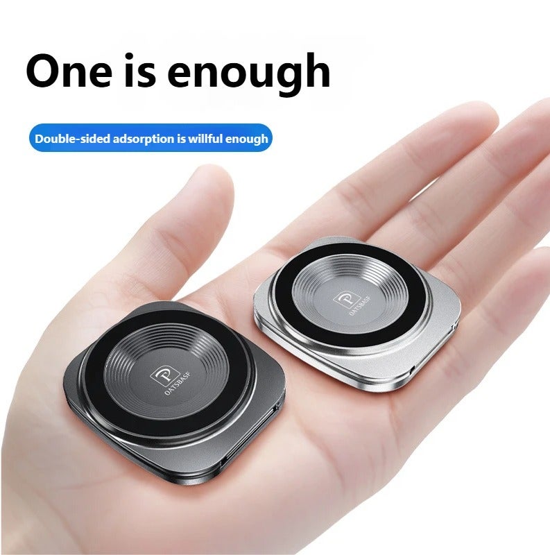 Oatsbasf Eary Gym Magnetic Phone Holder Mount For Wall Portable Aluminum Metal Stand With Foldable Pocket Size Gym Essentials Accessories - Image 4