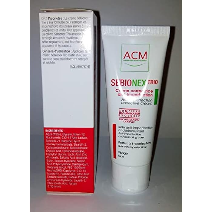 ACM Laboratoire dermatologique Sebionex trio anti-imperfections cream 40ml - Image 5