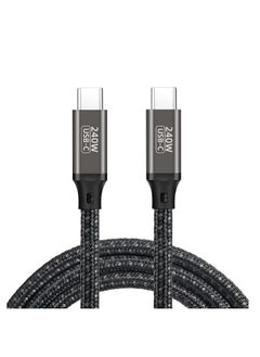 Link Cable 10 FT for Apple Vision Pro, USB-C to USB-C, PD 3.1 240W Fast Charging Cord for Vision Pro, High-Speed PC Data Transfer, Premium Apple Vision Pro Accessories, 1 Pcs