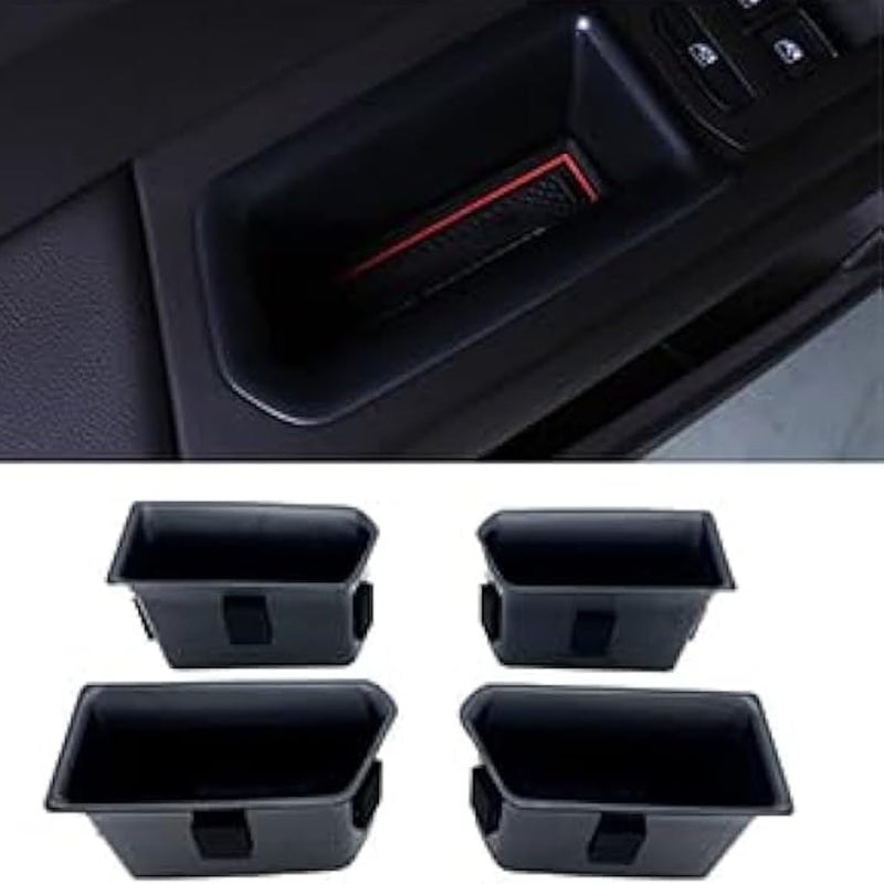 ملحقات JOJOMARK متوافقة مع VW أطلس وكروس سبورت 2018 2019 2020 2021 2022 2023 صندوق تخزين مقبض الباب منظم صينية لا تناسب 2024