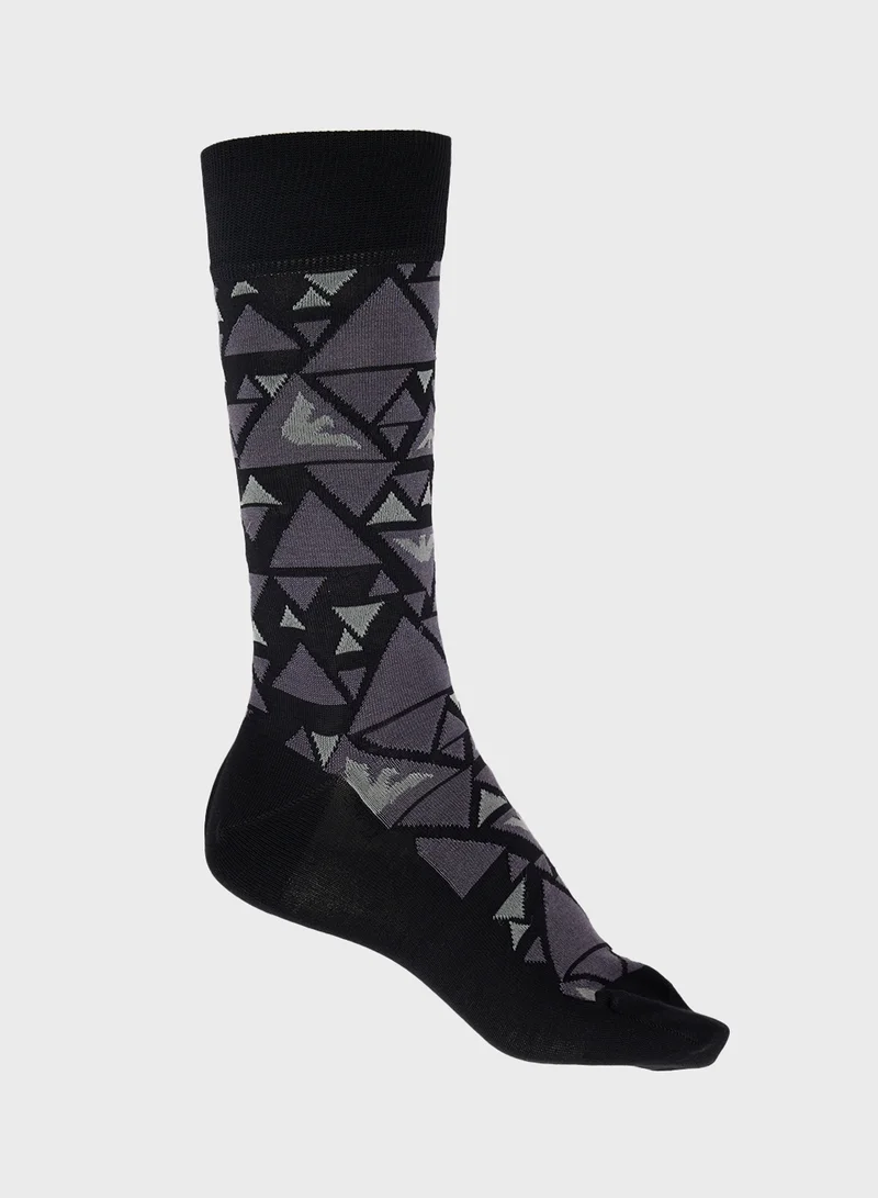 EMPORIO ARMANI 2 Pack Shorts Socks