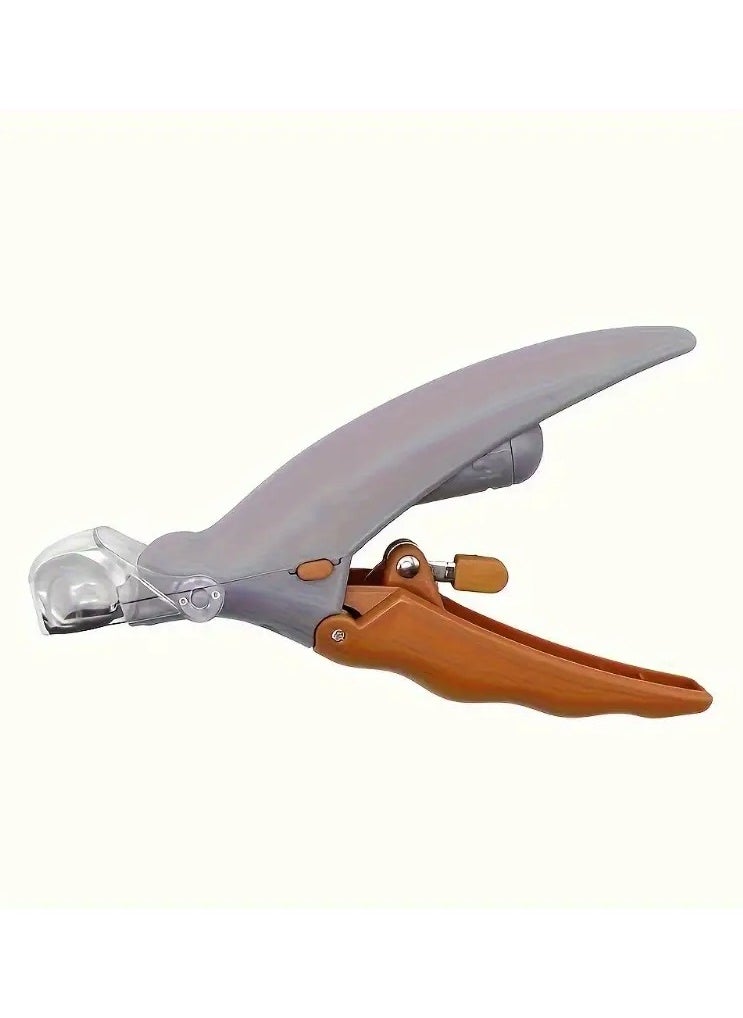 Goolsky 5X Magnification LED Nail Clipper for Dogs, Professional-Grade Pet Grooming Tool with Quick-Clip Steel Blades, Nail Trapper, Safety Lock, Easy to Use for All Skill Levels, Plastic & Metal, No Power Required  - Image 1