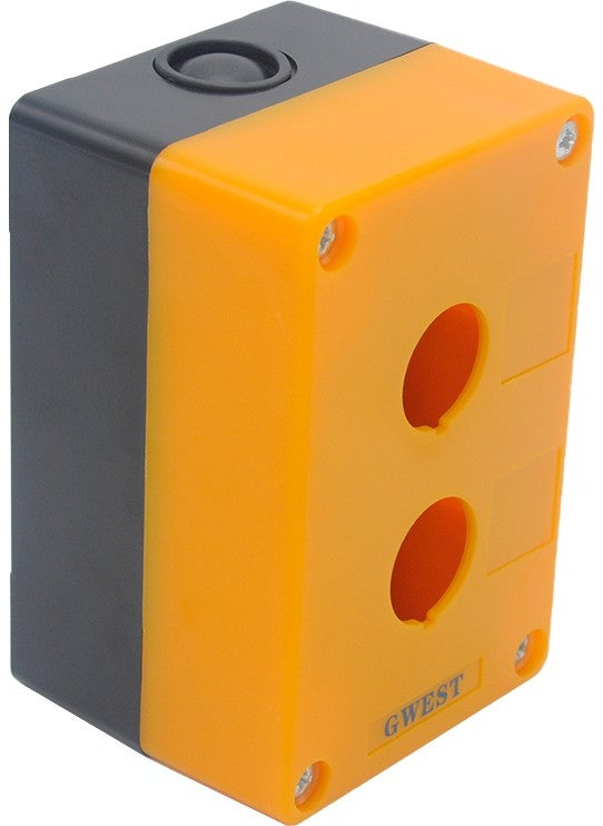 GWEST Blank Button Box Double 