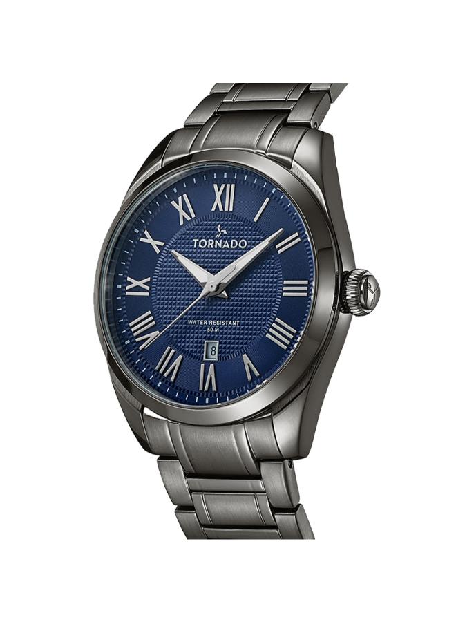Tornado CLASSIC ANALOG T8007-XBXN Men's Analog Display Watch & Stainless Steel Strap Grey