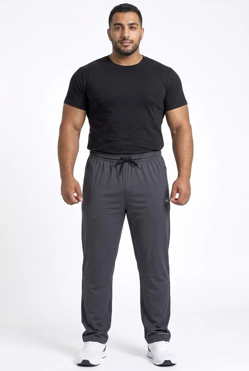 Men's Plus Size Training Joggers Grey