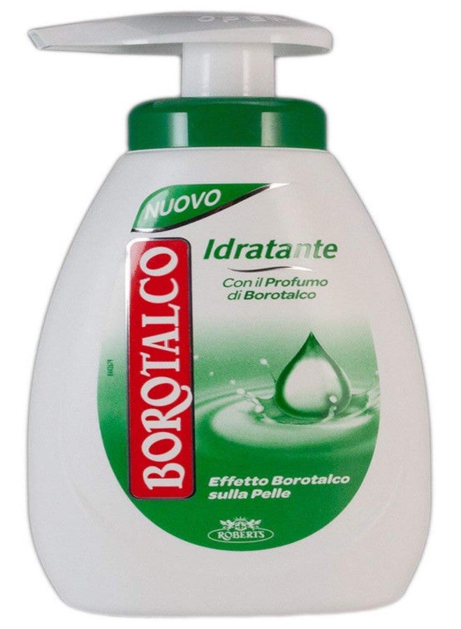 Borotalco: "Idratante" Moisturizing Liquid Soap - 8.45 Fluid Ounces (250ml) Bottle with Measuring Cap, pack of 4 [ Italian Import ] - Image 2