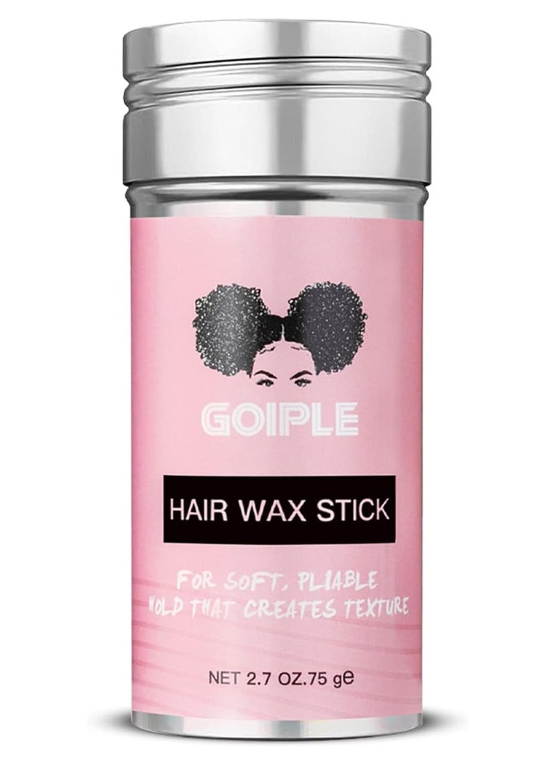 Goiple Goiple Wax Stick for Hair, Pomade Long-Lasting Wax, Smoothing & Slick Stick for Wigs, Styling Waxes for Fly Away & Edge Frizz Hair (2.7 OZ,75 ge)  - Image 1
