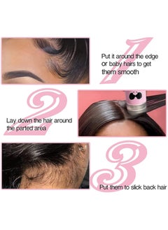 Goiple Goiple Wax Stick for Hair, Pomade Long-Lasting Wax, Smoothing & Slick Stick for Wigs, Styling Waxes for Fly Away & Edge Frizz Hair (2.7 OZ,75 ge)  - Image 5
