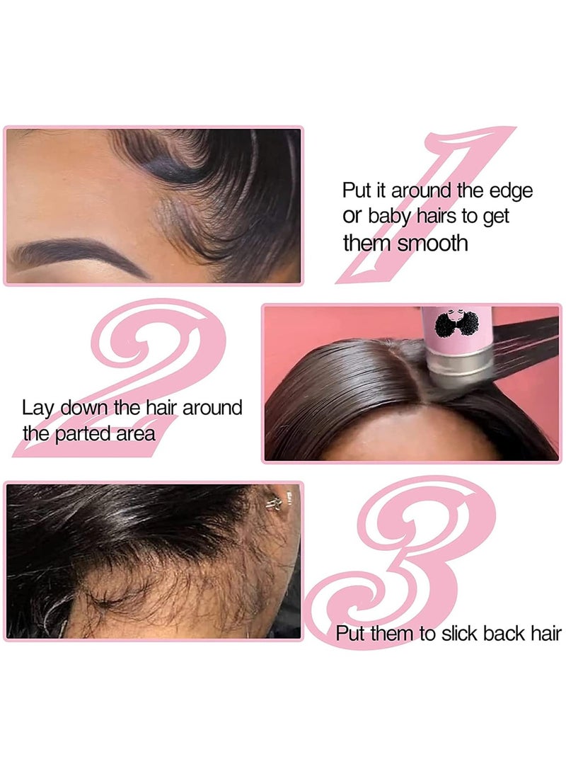 Goiple Goiple Wax Stick for Hair, Pomade Long-Lasting Wax, Smoothing & Slick Stick for Wigs, Styling Waxes for Fly Away & Edge Frizz Hair (2.7 OZ,75 ge)  - Image 5