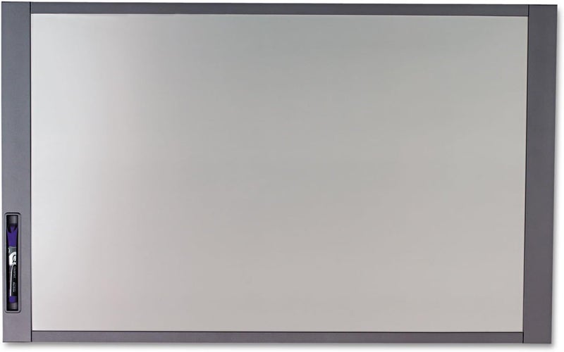 Quartet Inview Custom Whiteboard 375 x 23 Inches 5 Inch Graphite Frame 72982 - Image 1