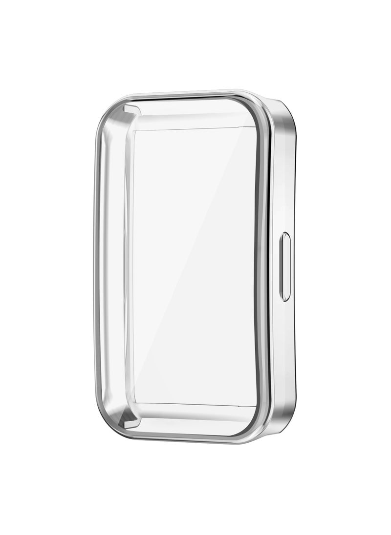 Generic - 3-Piece Huawei Band 9 Case, Protective Soft TPU Case for Huawei Band 9 Clear/Black/Silver - Image 1