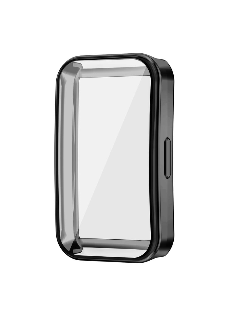 Generic - 3-Piece Huawei Band 9 Case, Protective Soft TPU Case for Huawei Band 9 Clear/Black/Silver - Image 1