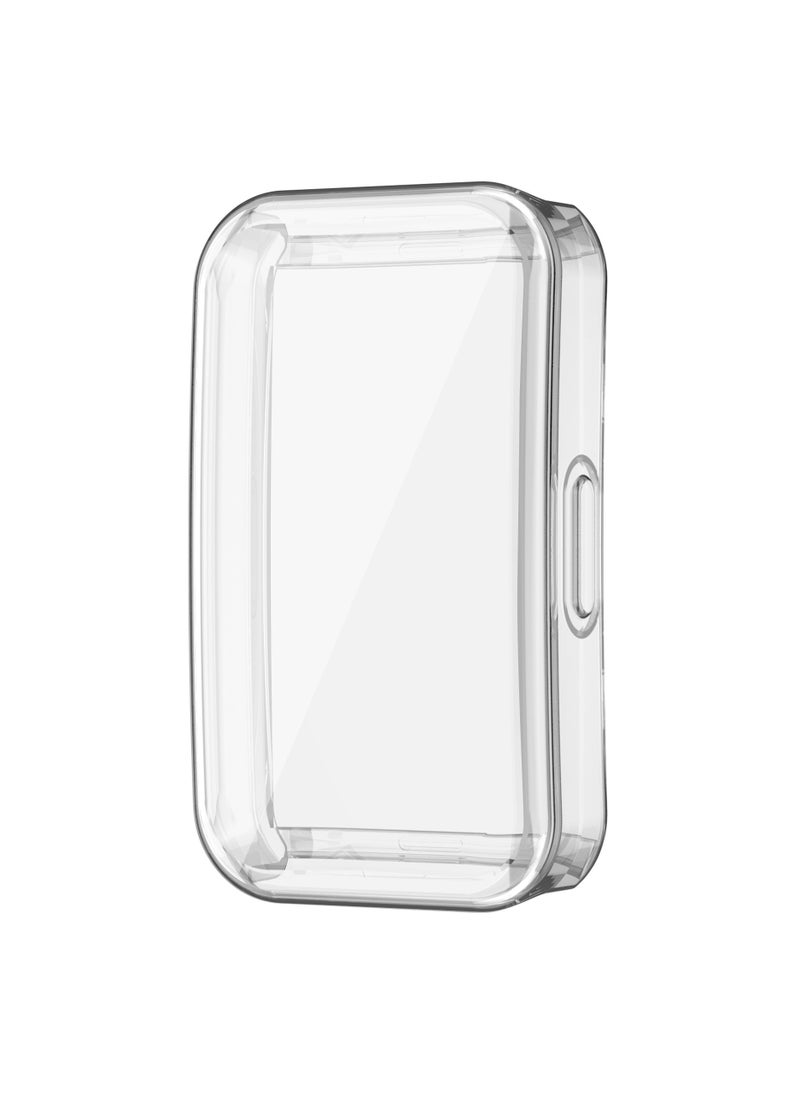 Generic - 3-Piece Huawei Band 9 Case, Protective Soft TPU Case for Huawei Band 9 Clear/Black/Silver - Image 1