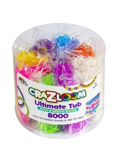 Shimmer N Sparkle SHIMMER N SPARKLE - Cra-Z-Loom Ultimate Tub 8000  - Image 3