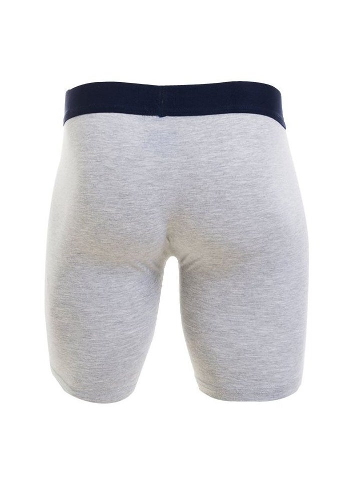 COTTONIL - Plain Comfy Long Boxer-Grey - Image 1