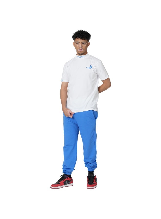 Blue Plain Pants - Image 2