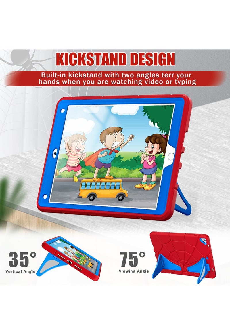 Kids  Case for iPad 6th gen 2018/ iPad 5th gen 2017/ iPad Pro 9.7 inch/ iPad Air 2 / iPad Air 9.7 Inch Shockproof Protective Cover with Pencil Holder Kickstand for Kids Children - Image 4