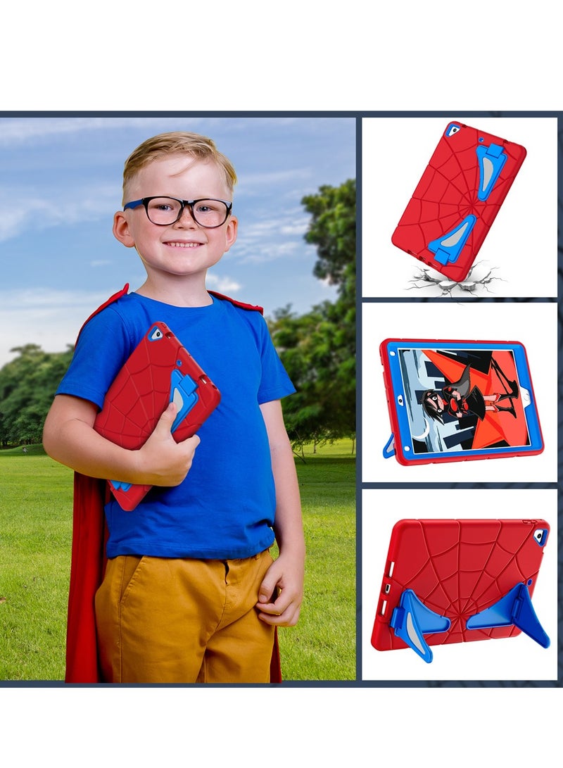 Kids  Case for iPad 6th gen 2018/ iPad 5th gen 2017/ iPad Pro 9.7 inch/ iPad Air 2 / iPad Air 9.7 Inch Shockproof Protective Cover with Pencil Holder Kickstand for Kids Children - Image 5