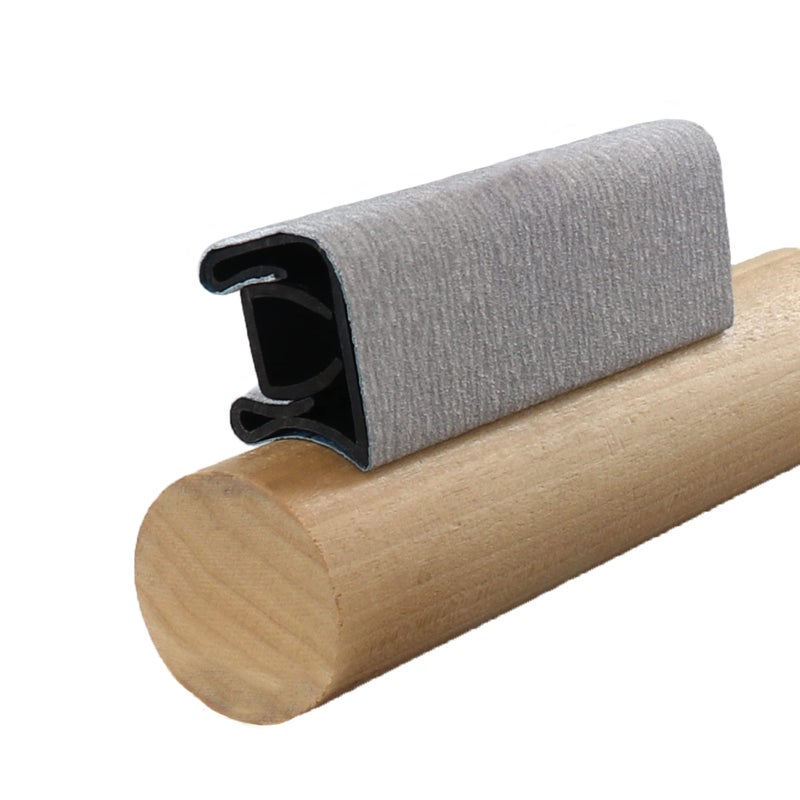 Milescraft 1622 â€“ Sand-It Multi-Surface Sanding Block. Sand Flat, Concave, Convex & Round Surfaces or Fit into Tight Spaces. Accepts any Â¼ Sheet of Sand Paper. 150 Grit Sand Paper Included - Image 4