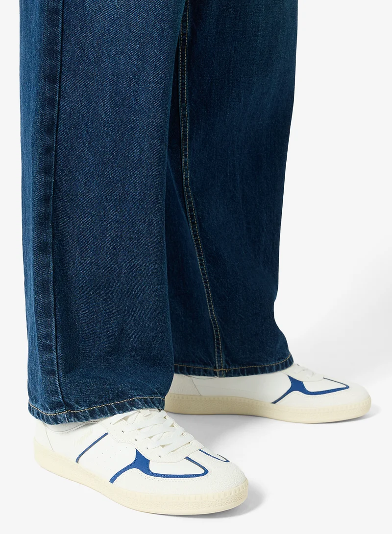 JACK & JONES White Casual Low Top Sneakers for Men | Best Price UAE