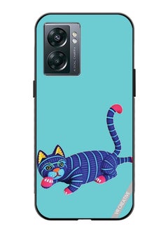 Protective Case Cover For Oppo A57 5G Cat Design Multicolour