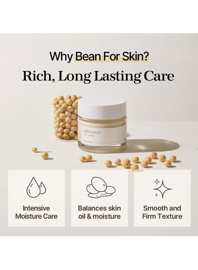 mixsoon Bean Cream Intensive Moisture Face Cream 50ml  - Image 3