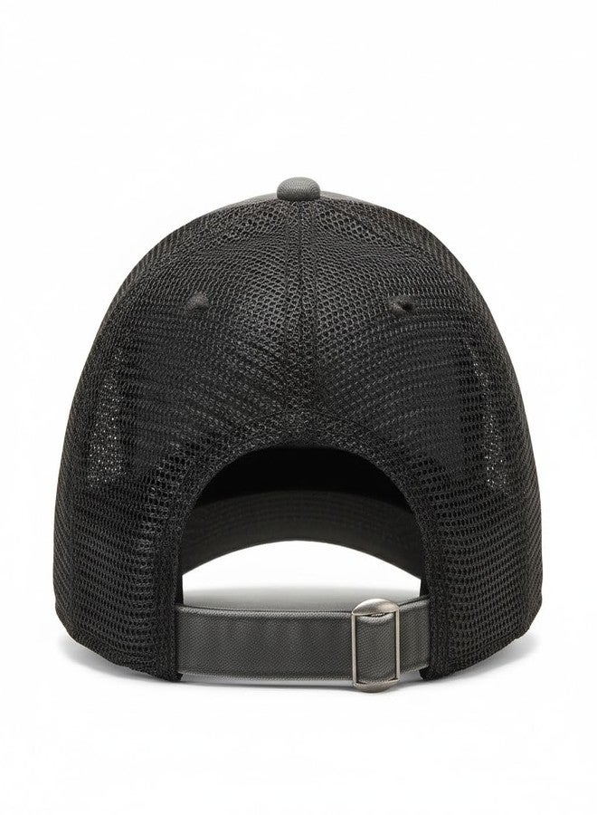 AMERICAN NEEDLE Raglan Bones Cadillac Trucker Hat (GM-1909B-BLK) - Image 3