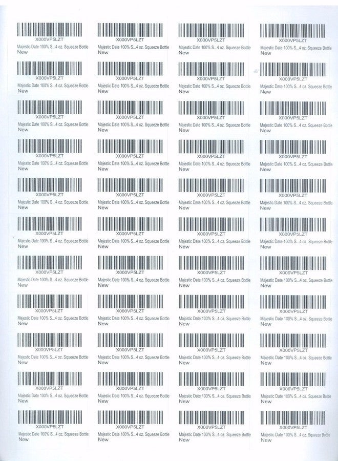 BESTeck_Amazon FBA Label 44-up Labels 48.5x25.4mm on A4 White Self Adhesive Shipping Mailing Stickers for Laser/Inkjet Printer, Amazon FBA Barcode Stickers (200 Sheets) - Image 2