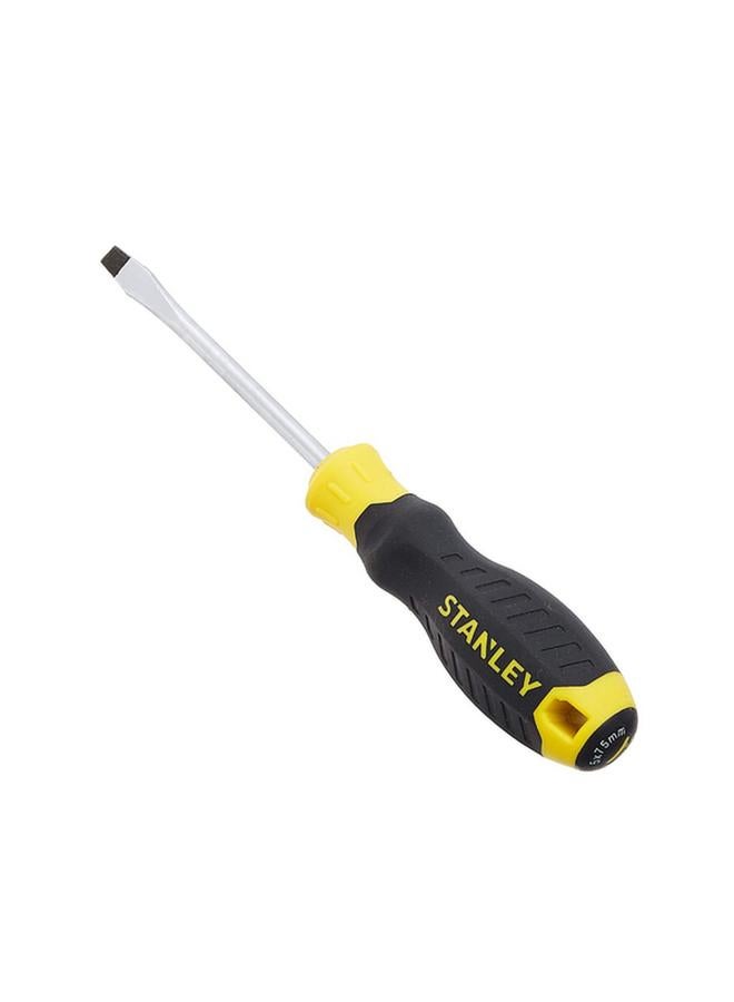 Stanley High Grade Chrome Vanadium Magnetic Tip Cushion Grip Standard Screwdriver Multicolor 3 x 75mm STMT60817-8  - Image 2