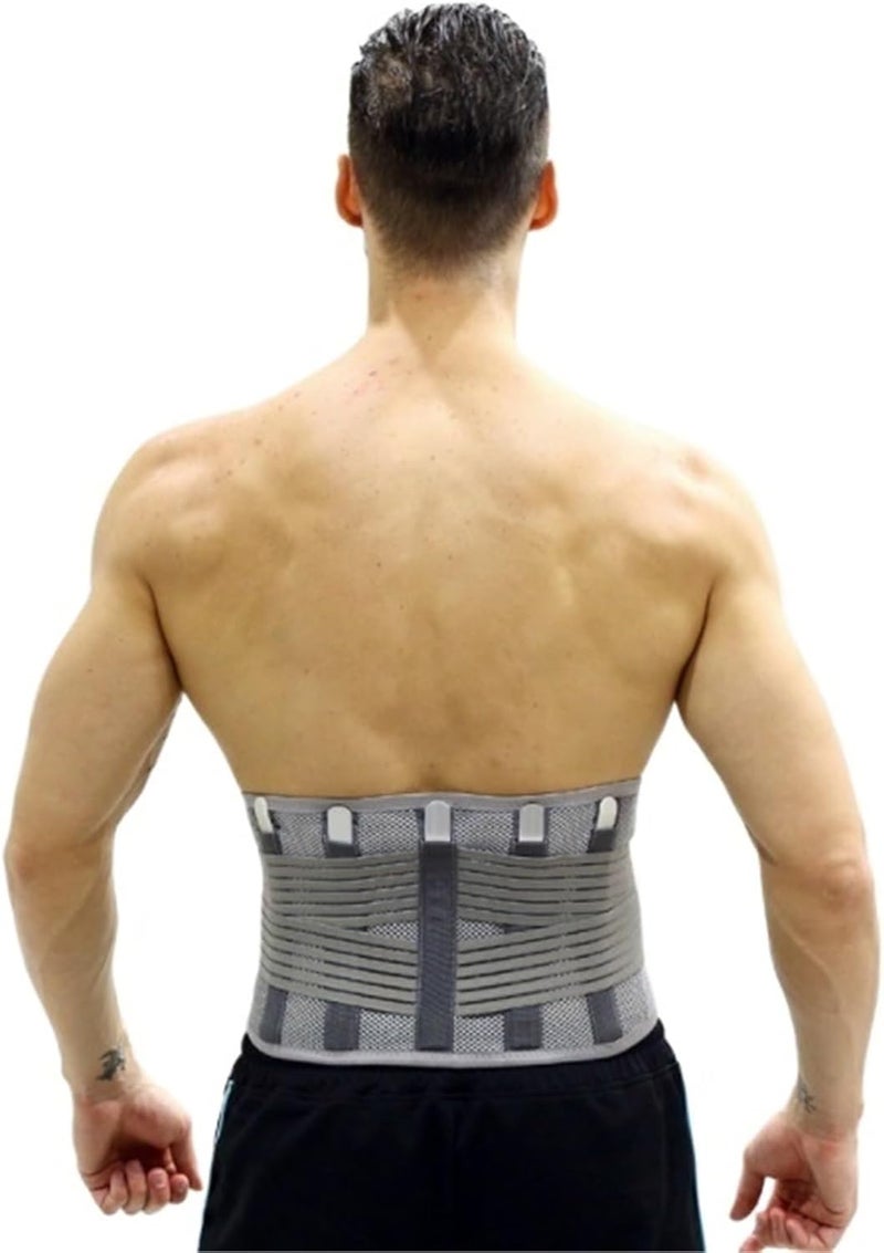 Back Brace, High Waist Support Back Brace with Flexible for Seniors and Office Workers Waist Support Body(G,X-Large) - Image 1