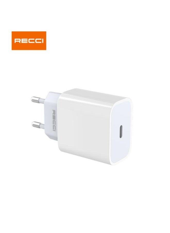 Recci - Recci 20W USB-C adapter set with charging and data USB-C cable with lightning connector RCK-16ECL - Image 1