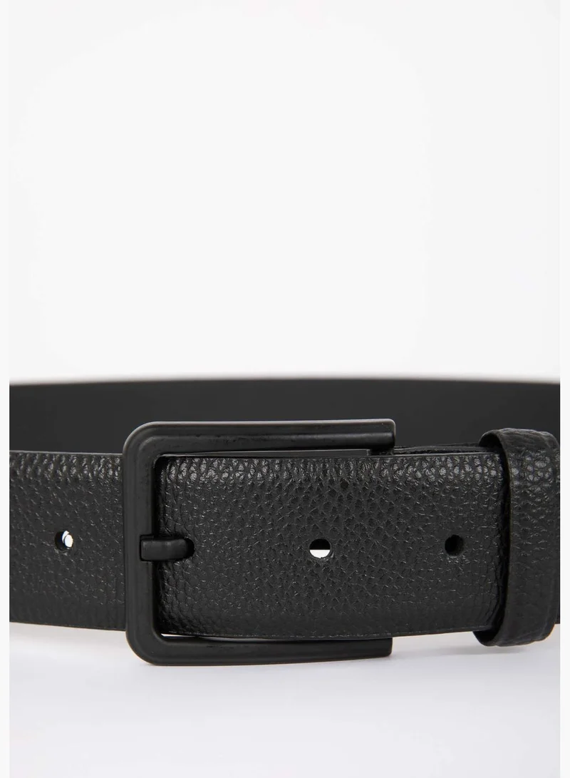 DeFacto Faux Leather Classic Belt