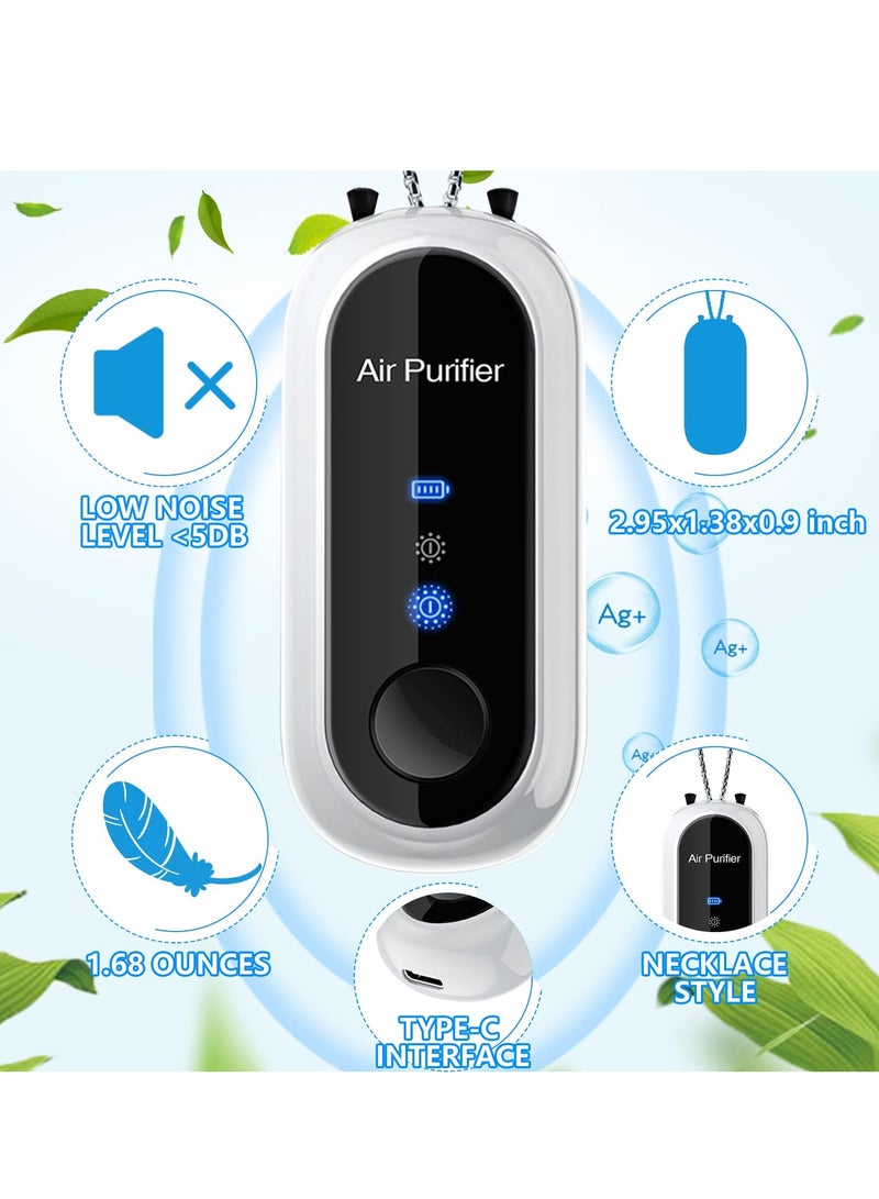 KASTWAVE Portable and Personal Air Purifier Necklace, Wearable Negative Ionizer Generator Air Cleaner, Home Travel Ionizer for Adults and Kids - Image 5