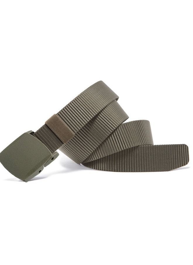 Umiwin - Automatic Nylon Men's Belt Army Green - Image 1