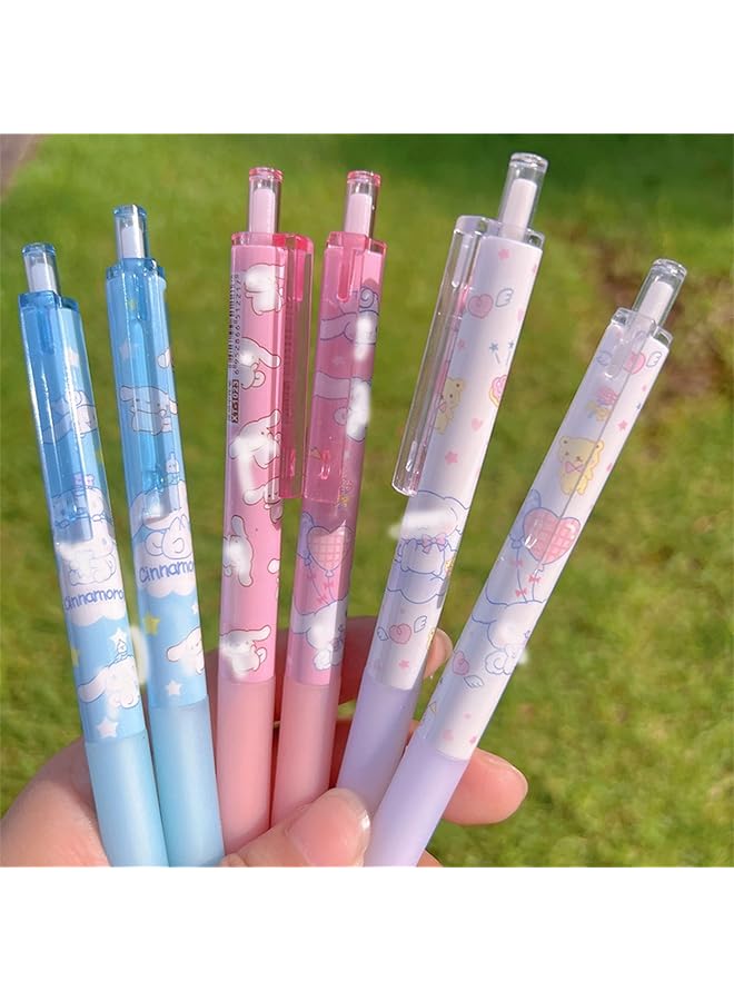 erorex School Supplies Set Office Supplies Includes Pencil Case Ballpoint Pens Ruler Sticky Note Stickers Enamel Pins Lanyard With Id Card Holder For Girls  - Image 2