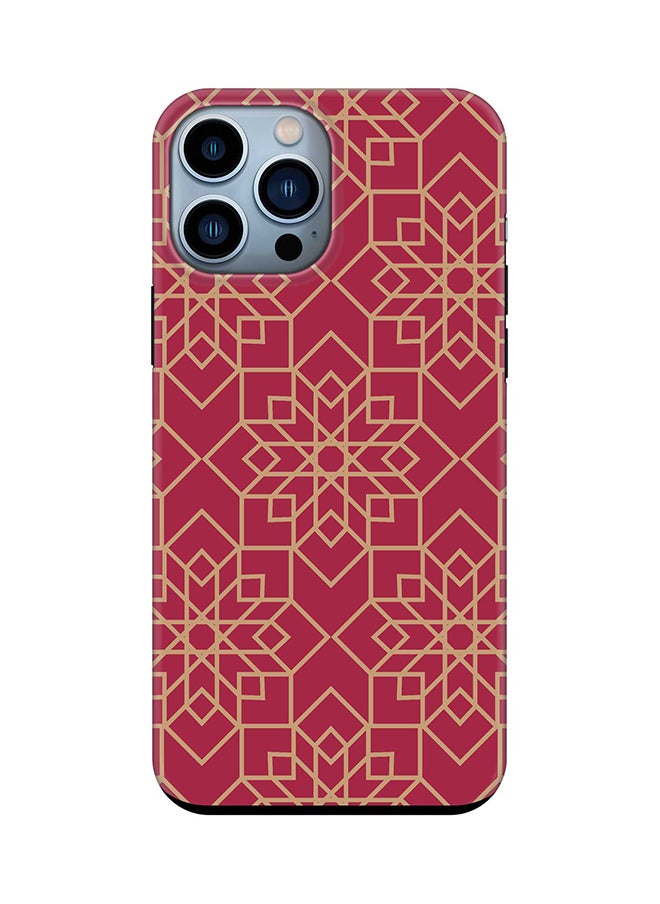 Stylizedd - Tough Pro Series Case for Apple iPhone 14 Pro Max Dual Layer hybrid PC & TPU Customized Mobile Cover Shield with inner TPU protection Matte Finish - Ottoman Art - Image 1