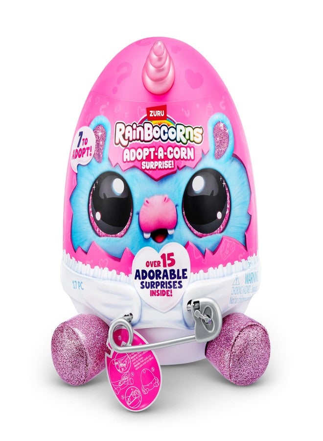 Rainbocorns Adopt-A-Corn Surprise (Hippo) by ZURU Plush Toy, Collectible Plush, Baby, Surprise Eggs for Girls & Children - Image 2