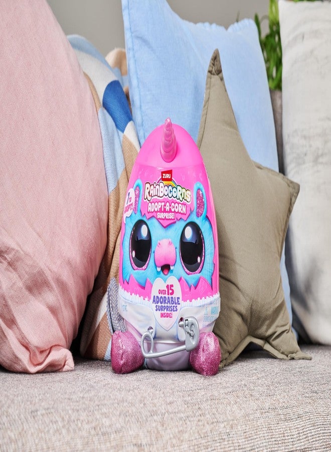 Rainbocorns Adopt-A-Corn Surprise (Hippo) by ZURU Plush Toy, Collectible Plush, Baby, Surprise Eggs for Girls & Children - Image 5
