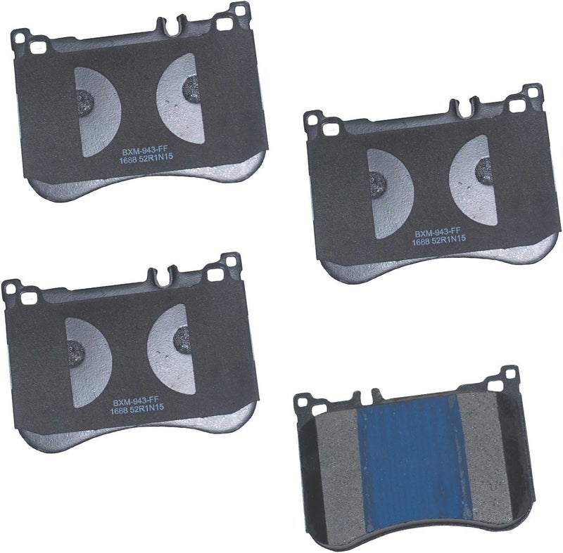 Bendix Premium SBM1688 Semi-Metallic Front Brake Pads for Select Models Mercedes-Benz CLS53 AMG, E53 Maybach S560, S400, S400L, S450, S450L, S500, S500L, S550, S550e, S560e, S560L, SL550, SLK55 AMG - Image 1