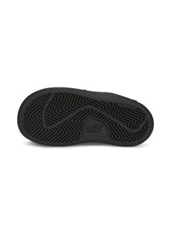 PUMA Smash 3.0 Baby Unisex Black Leather V Sneakers  - Image 4