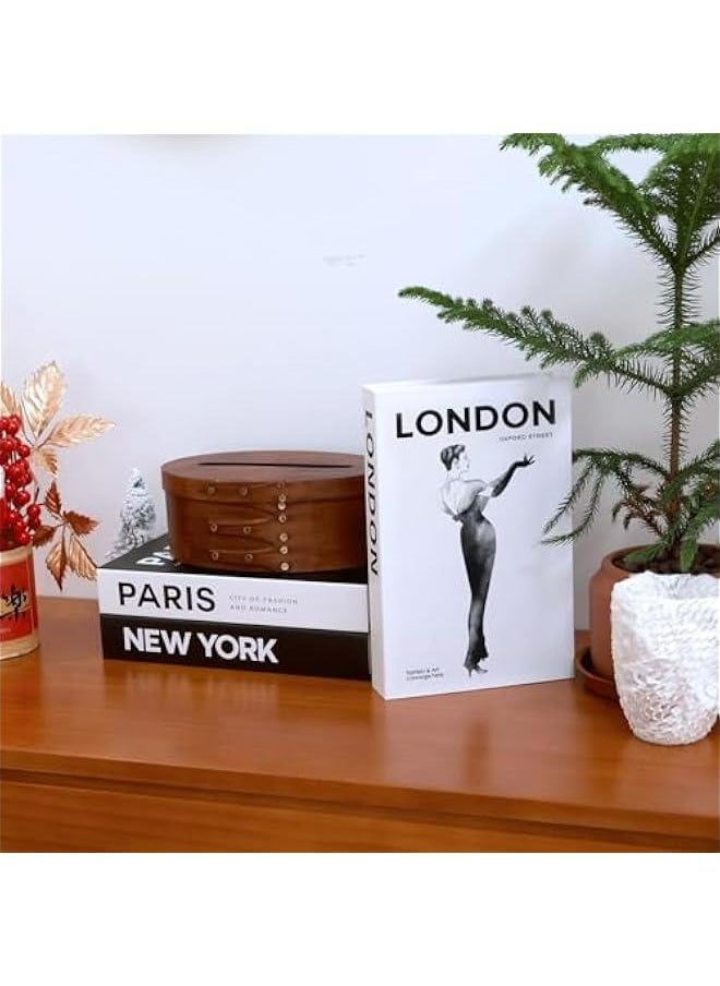 Generic Decorative Books for Home Decor,Set of 3 Stylish Fake Books of Room Books Decor Aesthetic,for Coffee Table Decor,Living Room, Table, Shelf Decor,Modern Hardcover Stacked Display Books  - Image 5